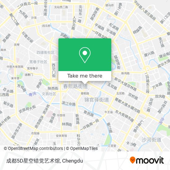 成都5D星空错觉艺术馆 map