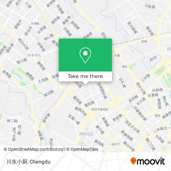 川东小厨 map