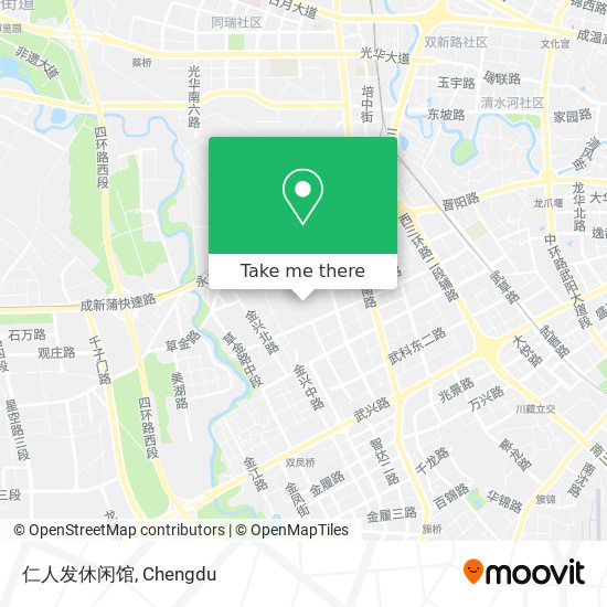仁人发休闲馆 map