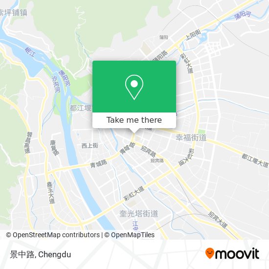 景中路 map