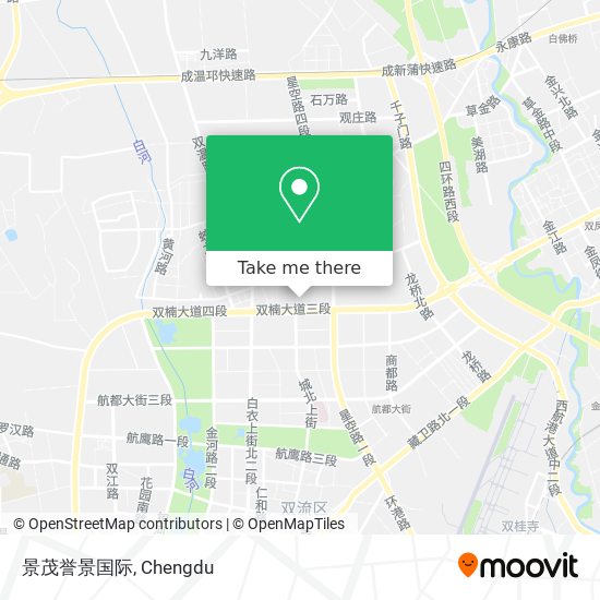 景茂誉景国际 map