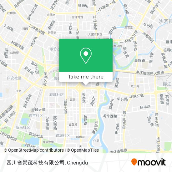 四川省景茂科技有限公司 map