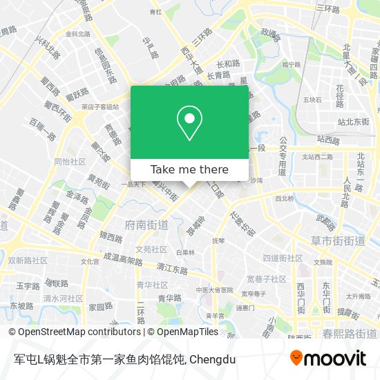 军屯L锅魁全市第一家鱼肉馅馄饨 map