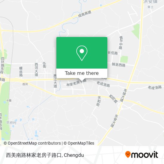 西美南路林家老房子路口 map