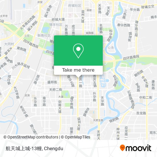 航天城上城-13幢 map