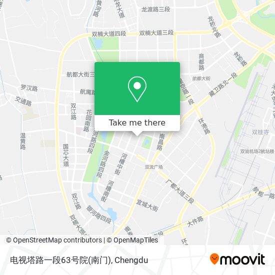 电视塔路一段63号院(南门) map
