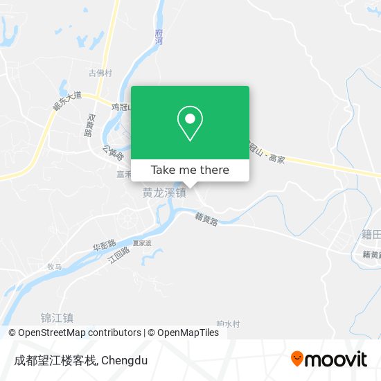 成都望江楼客栈 map