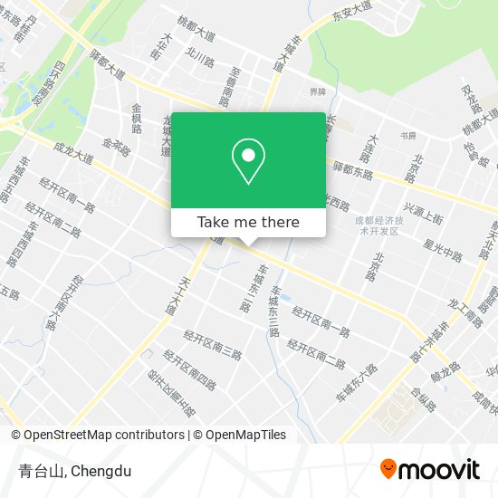 青台山 map