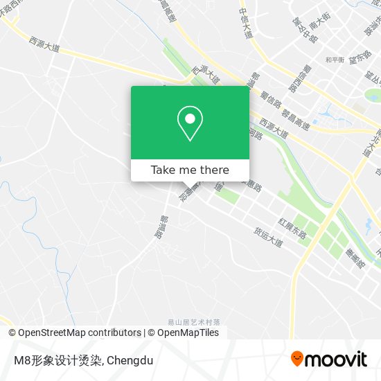 M8形象设计烫染 map