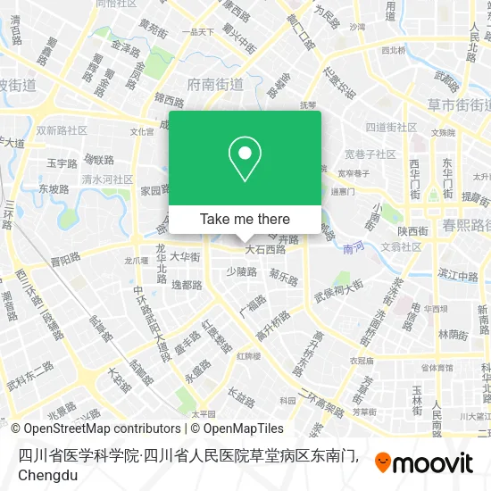 四川省医学科学院·四川省人民医院草堂病区东南门 map