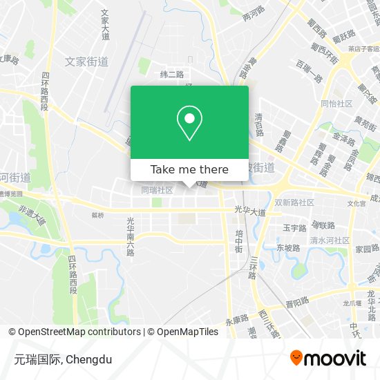 元瑞国际 map