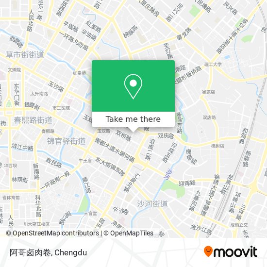 阿哥卤肉卷 map