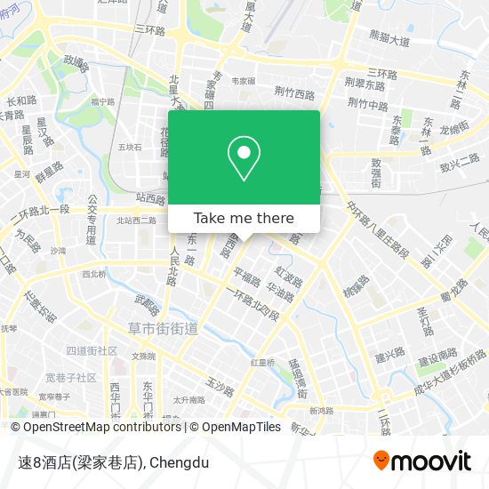 速8酒店(梁家巷店) map