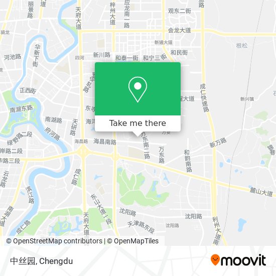中丝园 map