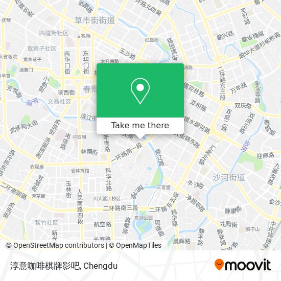 淳意咖啡棋牌影吧 map