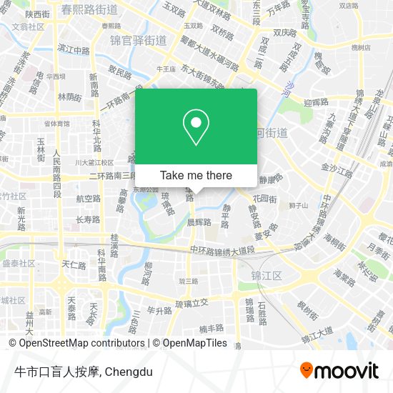 牛市口盲人按摩 map