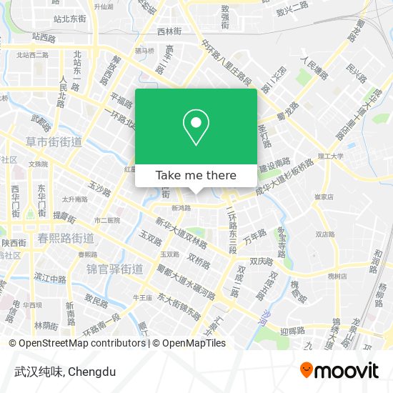 武汉纯味 map