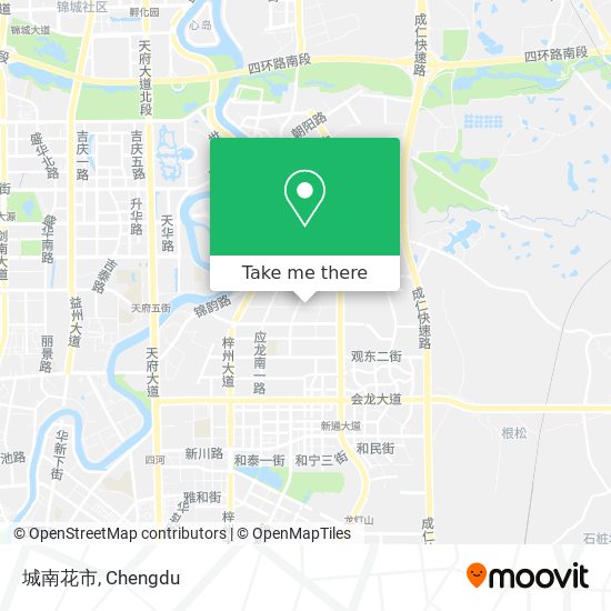 城南花市 map