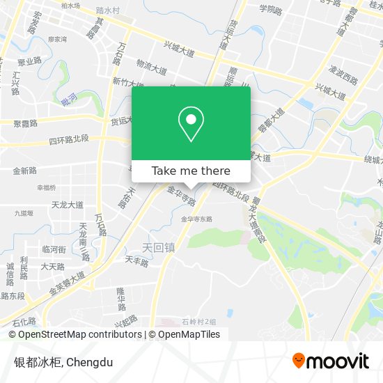银都冰柜 map
