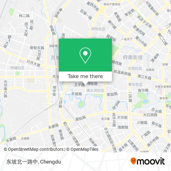 东坡北一路中 map