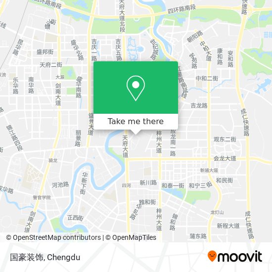 国豪装饰 map
