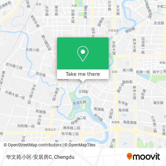 华文苑小区-安居房C map