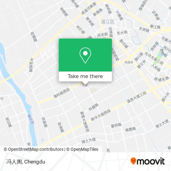 冯人阁 map