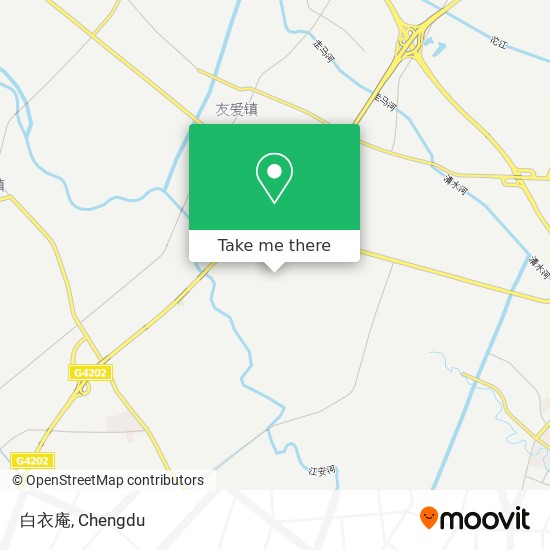 白衣庵 map