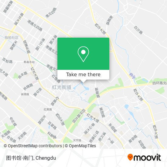 图书馆-南门 map