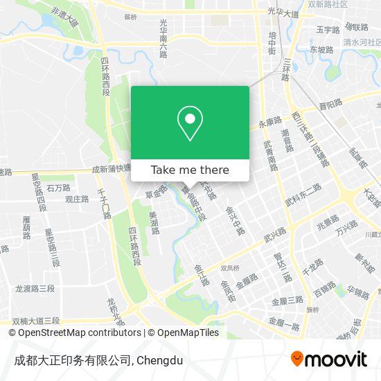成都大正印务有限公司 map