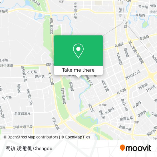 蜀镇·观澜湖 map