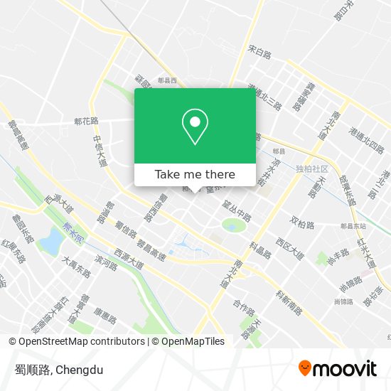 蜀顺路 map