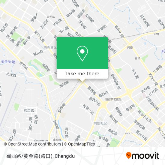 蜀西路/黄金路(路口) map