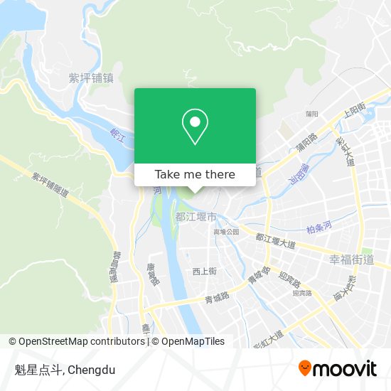 魁星点斗 map