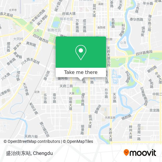 盛治街东站 map