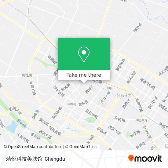 靖悦科技美肤馆 map
