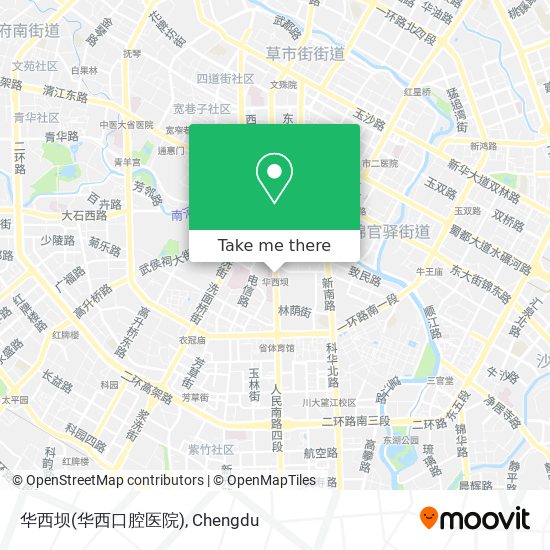 华西坝(华西口腔医院) map