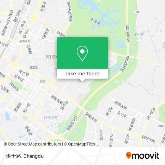 洪十路 map
