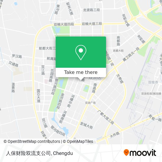 人保财险双流支公司 map