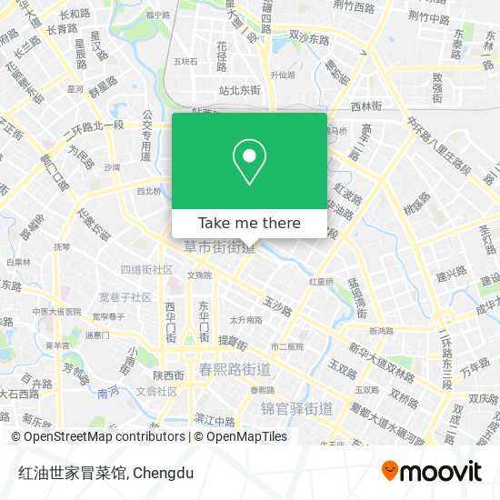 红油世家冒菜馆 map