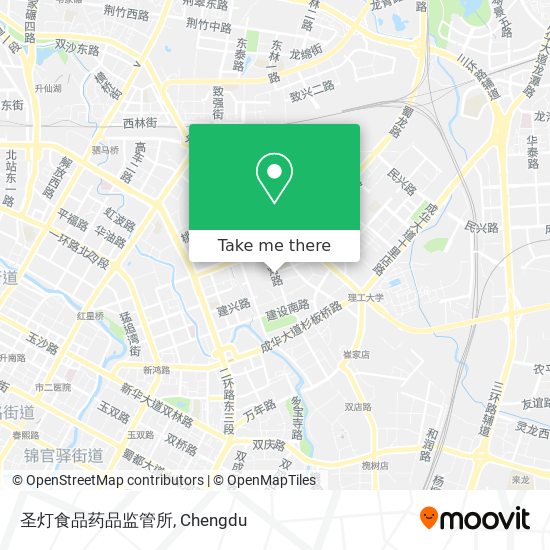 圣灯食品药品监管所 map