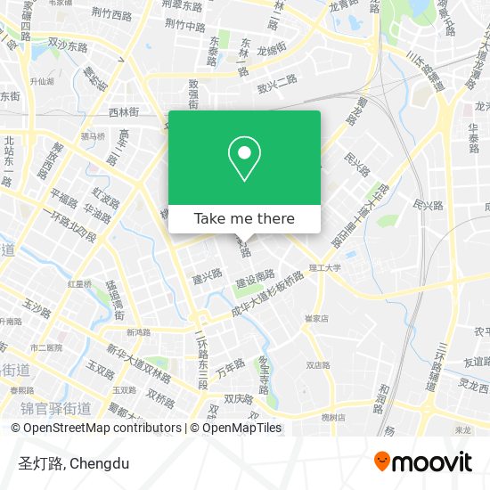 圣灯路 map