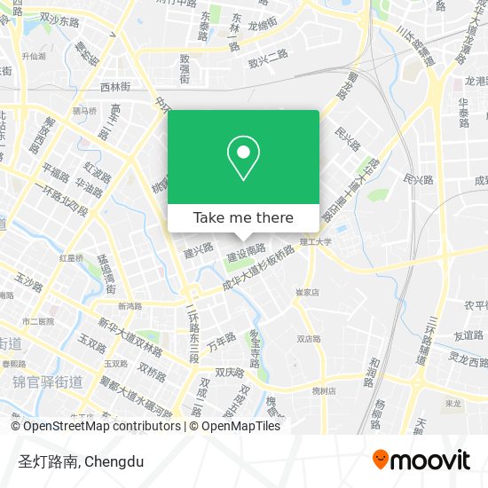 圣灯路南 map