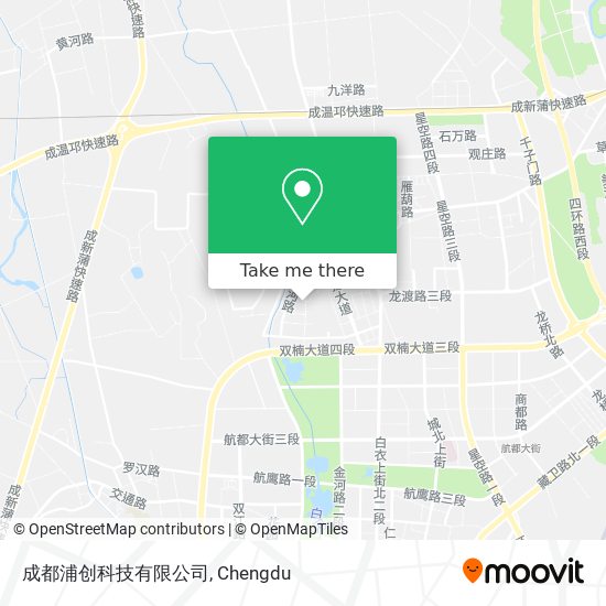 成都浦创科技有限公司 map