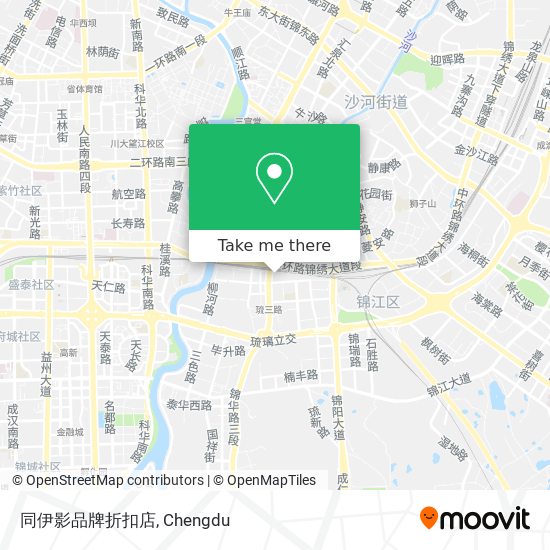 同伊影品牌折扣店 map