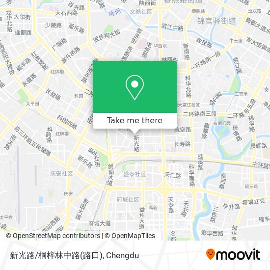 新光路/桐梓林中路(路口) map