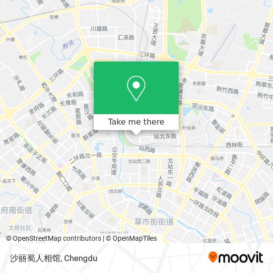 沙丽蜀人相馆 map