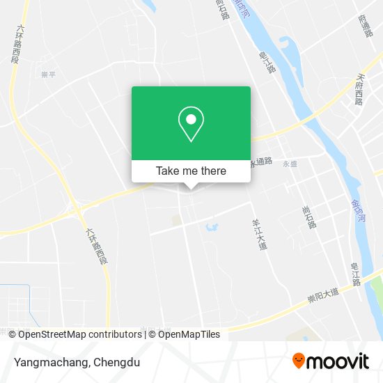 Yangmachang map