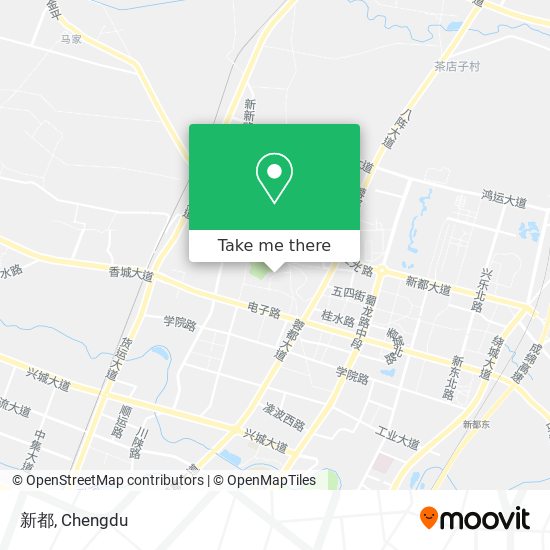 新都 map