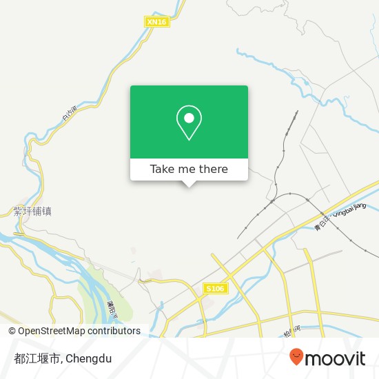 都江堰市 map